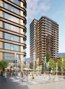 Budynek inwestycji Uptown Square