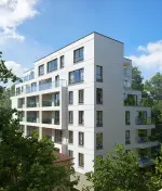 Budynek inwestycji Ivory, Warszawa Praga Południe - Saska Kępa