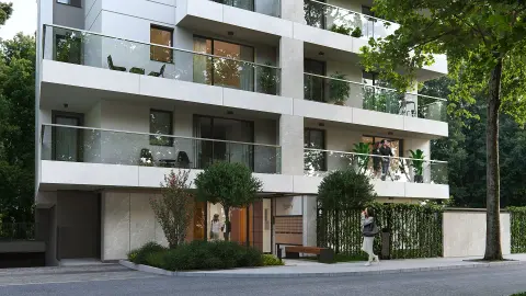 Budynek inwestycji Ivory, Warszawa Praga Południe