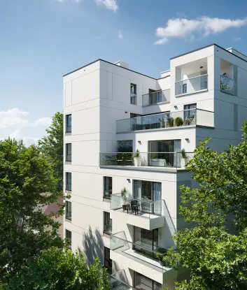 Budynek inwestycji Ivory, Warszawa Praga Południe - Saska Kępa