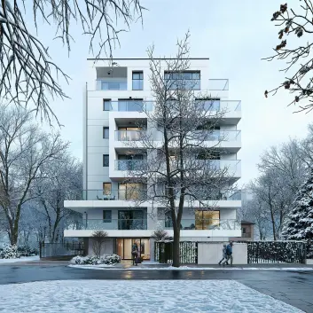 Budynek inwestycji Ivory, Warszawa Praga Południe - Saska Kępa