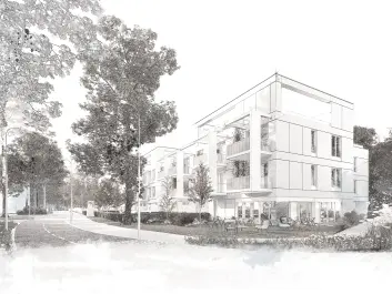 Szkic inwestycji Dolny Mokotów, Warszawa