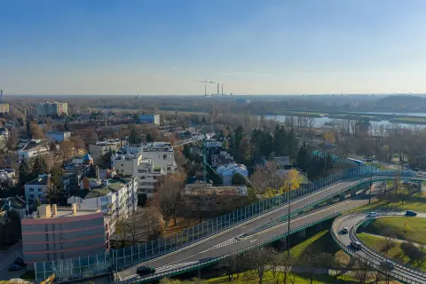 Postęp pracy inwestycji Ivory, Warszawa Saska Kępa