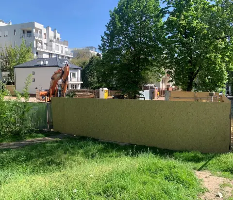 Postęp pracy inwestycji Ivory, Warszawa Praga Poludnie