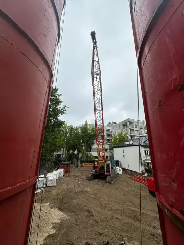 Postęp pracy inwestycji Ivory, Warszawa Praga Poludnie